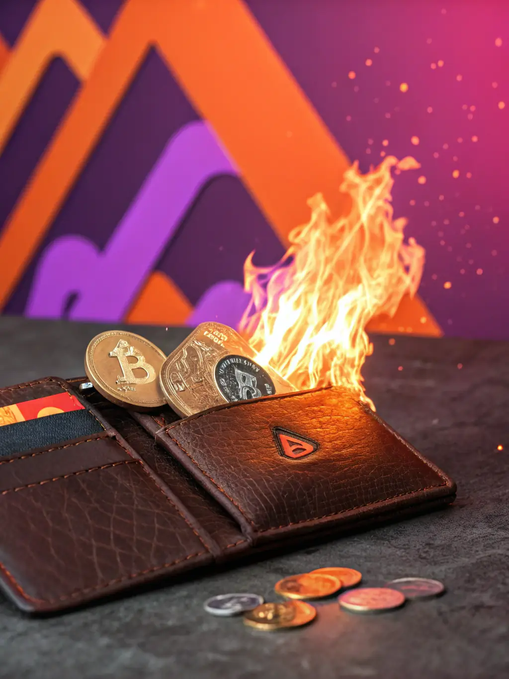 A visual depicting the deflationary mechanisms of TAPR, such as token burns and redistribution, highlighting their impact on scarcity and value appreciation.